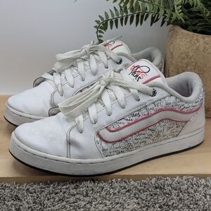 Vans Darla Women's Size 10 Leather Running Skateboard Shoes Casual Comfort